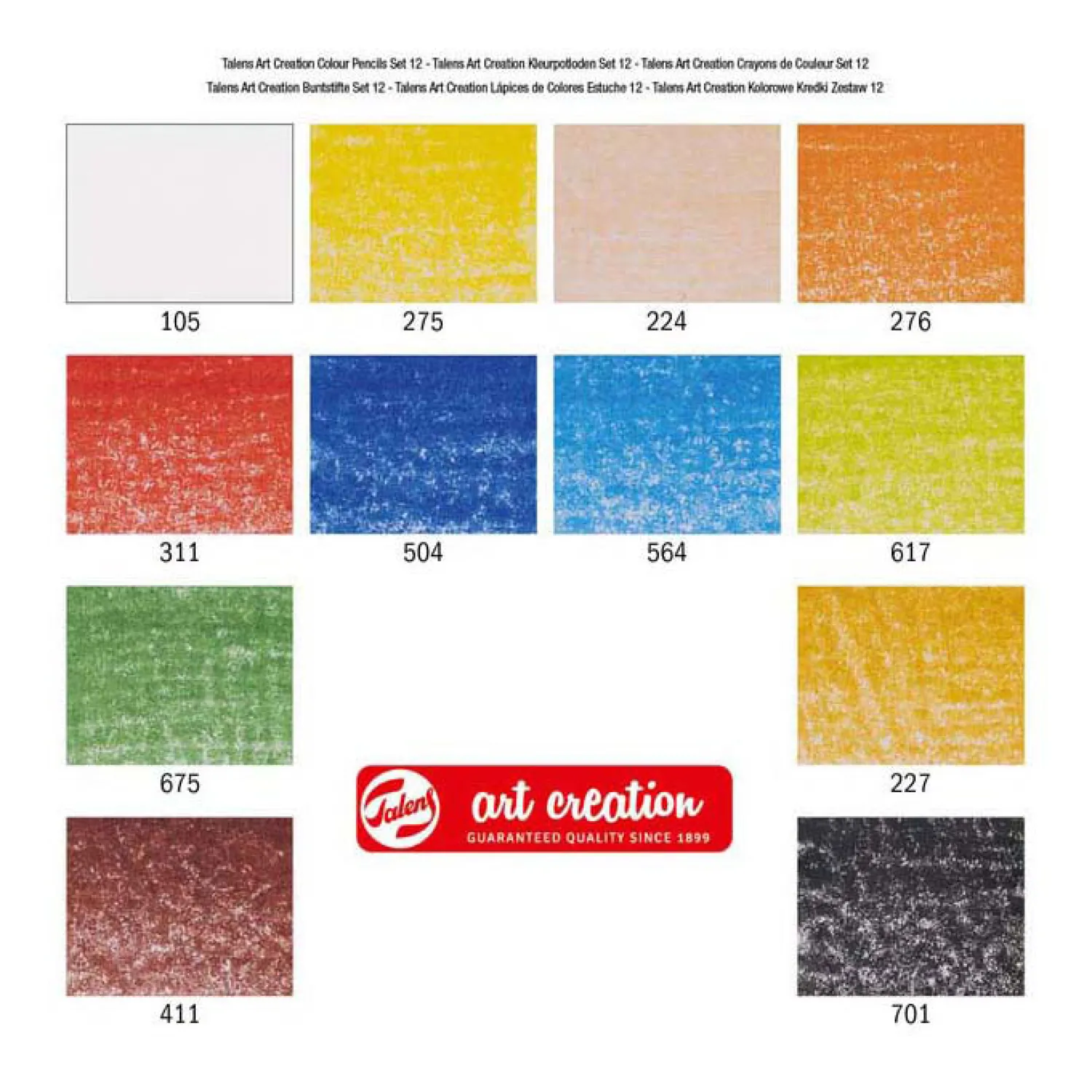 Talens Art Creation Kleurpotloden Set 12