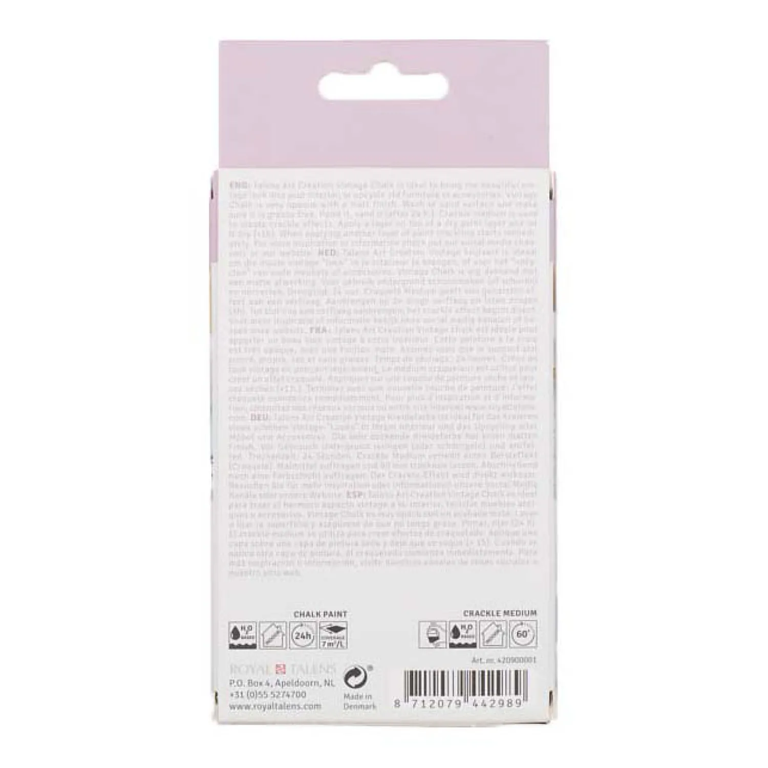 Talens Art Creation Vintage Set 2 Blauwen En Craquel New