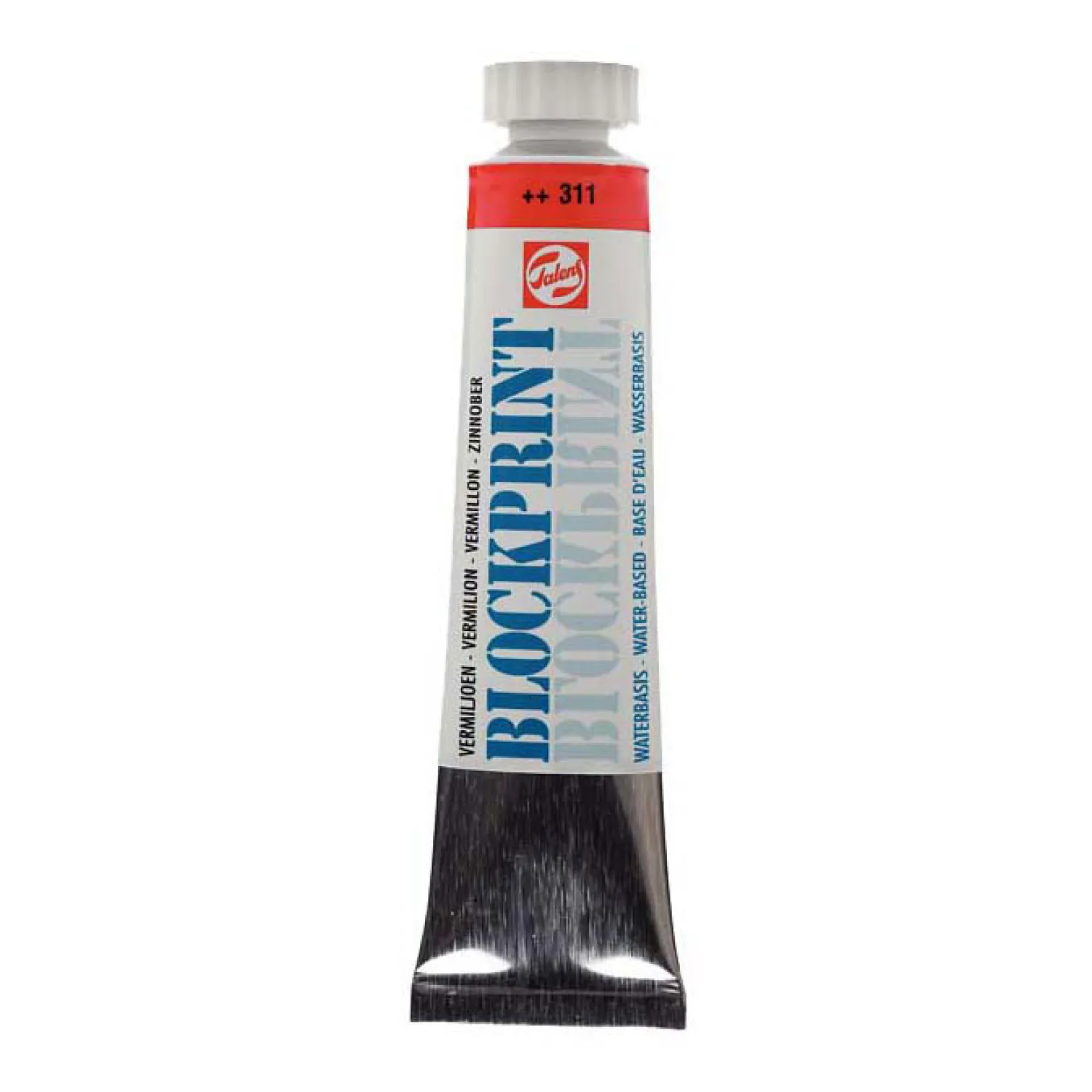 Blockprint Tube 20ml Vermiljoen 311-Talens Online