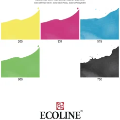 Ecoline Set, 5dlg.-Talens Hot