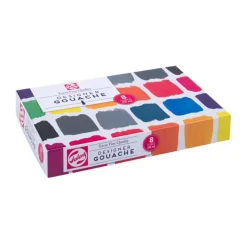 Gouache Extra Fijn Mengset, 8x20ml Tubes><noscript><img width=