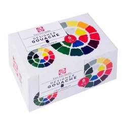 Talens Gouache Extra Fijn Primaire Set, 6x16ml Flacons Clearance