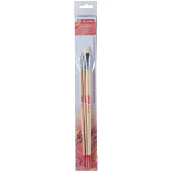 Talens Penselenset Plat, 3st. Clearance