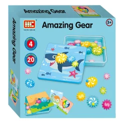 Tandwielenset Blauw, 20dlg.- Outlet