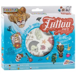 Tattoo Set Blauw-Grafix