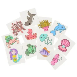 Tattoos Zeedieren, 12st.>Duckiez Outlet