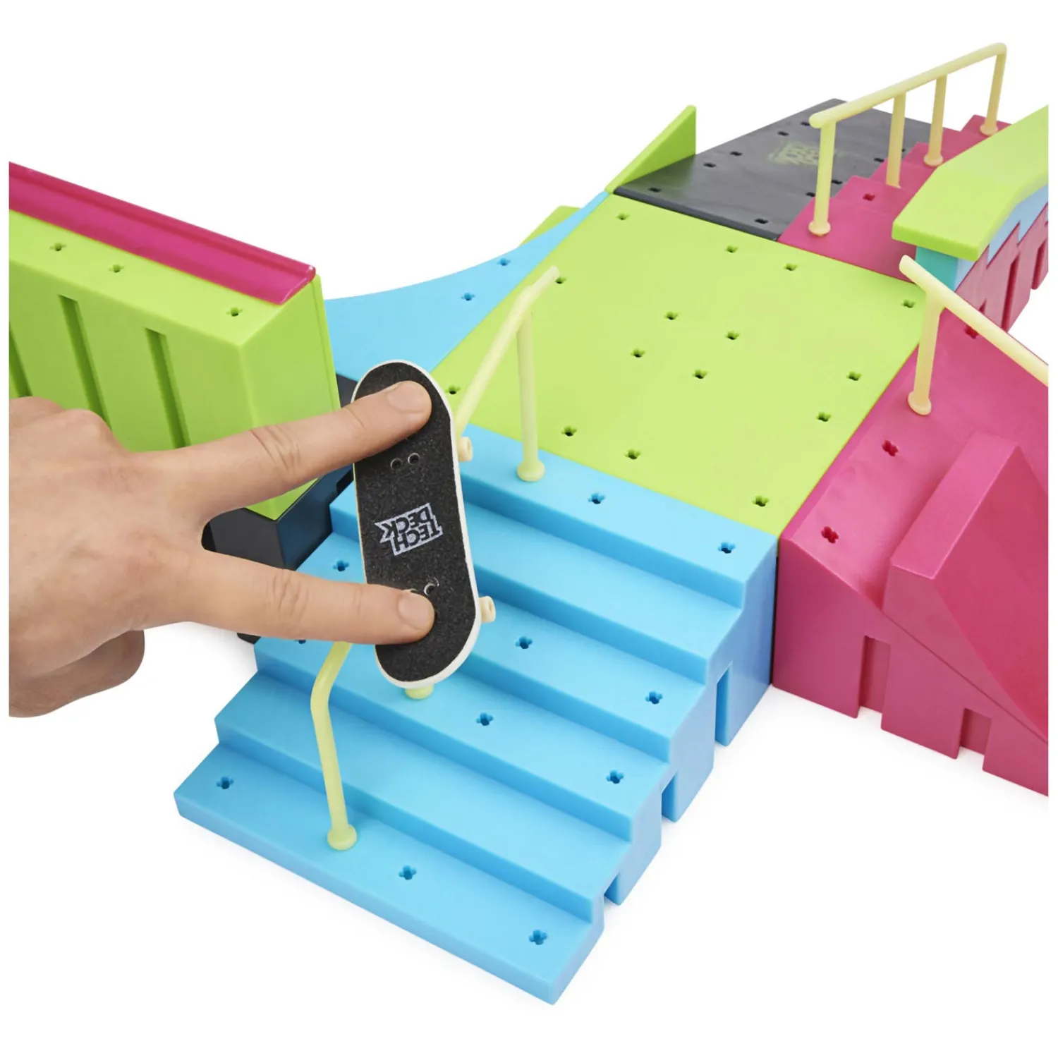 Spin Master Tech Deck - Neon Mega Ramp Schansset Discount