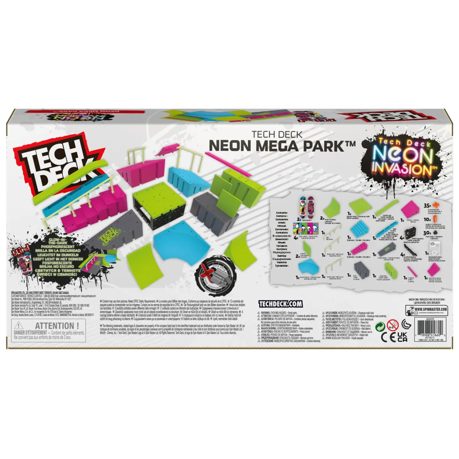 Spin Master Tech Deck - Neon Mega Ramp Schansset Discount