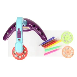 Teken Projector Blauw Paars, 11dlg.><noscript><img width=