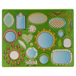 Tekensjabloon Spiegels, 27x19cm Outlet