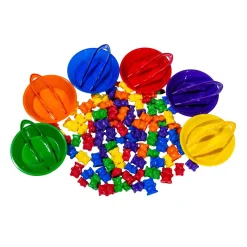 Tel- en Sorteerset met Beren - incl. 6 Bakjes Outlet