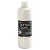 Creativ Company Textiel Color Verf - Dekkend Wit, 500ml