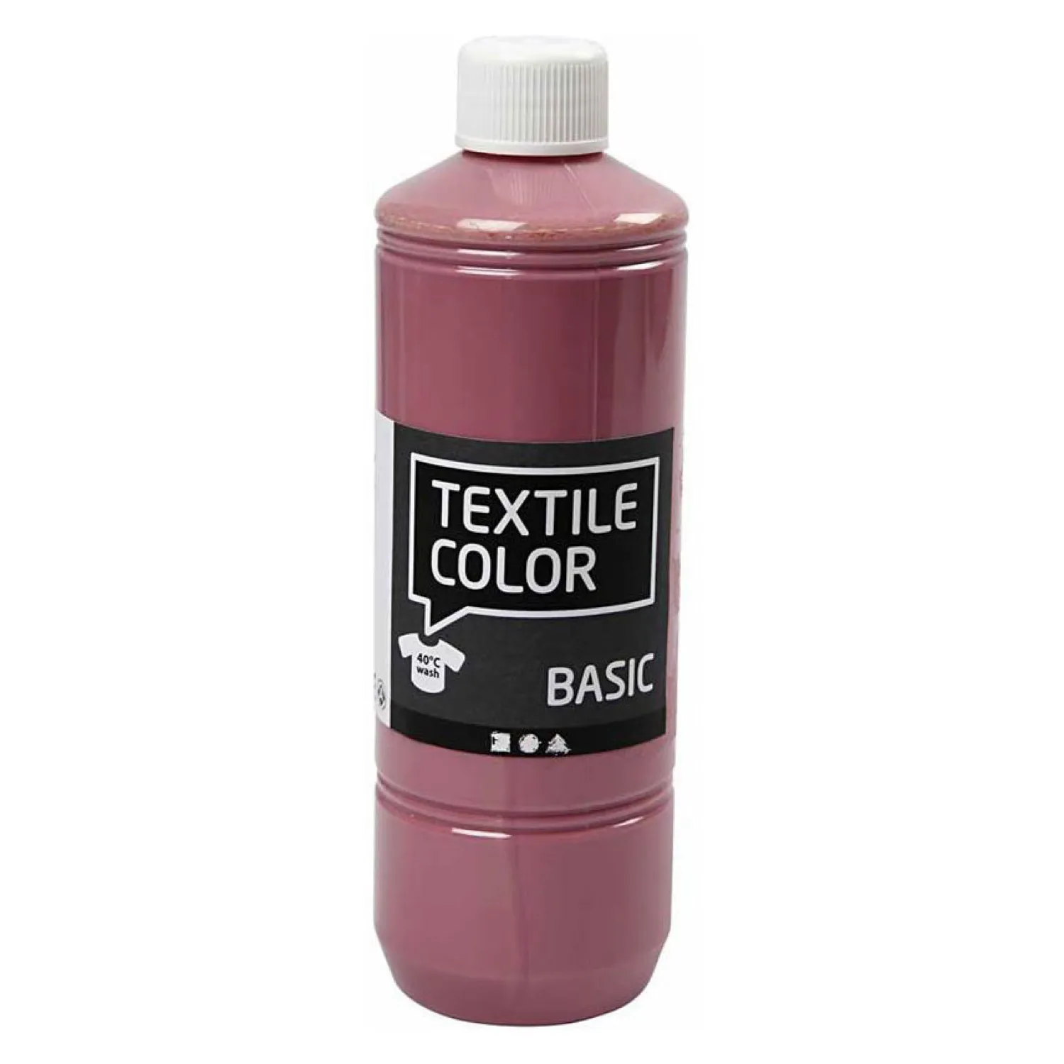 Creativ Company Textiel Color Verf - Donkerroze, 500ml Sale