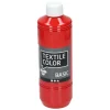 Textielverf - Rood, 500ml-Creativ Company Clearance