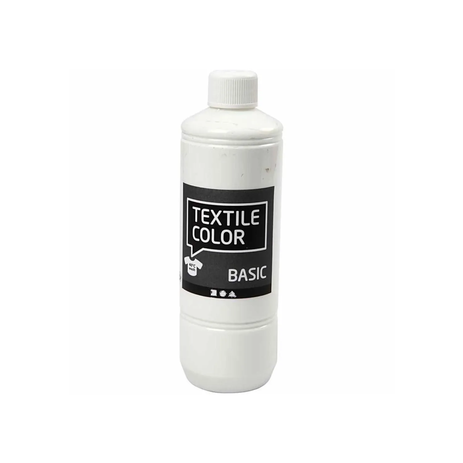 Textielverf - Wit, 500ml>Creativ Company