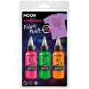 Textielverf Neon 3x30ml - Oranje, Groen, Roze-Haza Witbaard Online