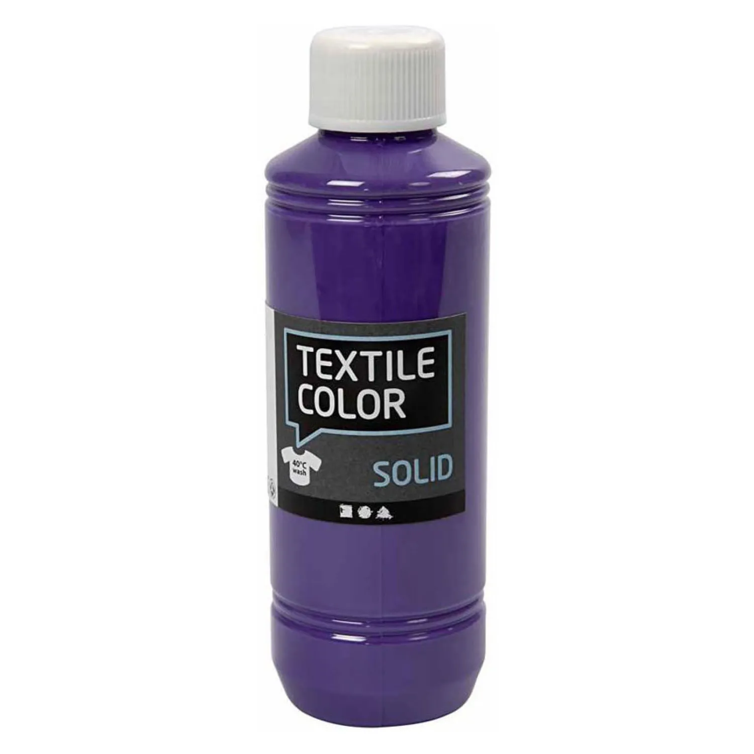 Textile Color Dekkende Textielverf - Paars, 250ml-Creativ Company Best