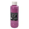 Creativ Company Textile Color Dekkende Textielverf - Fuchsia, 250ml Hot