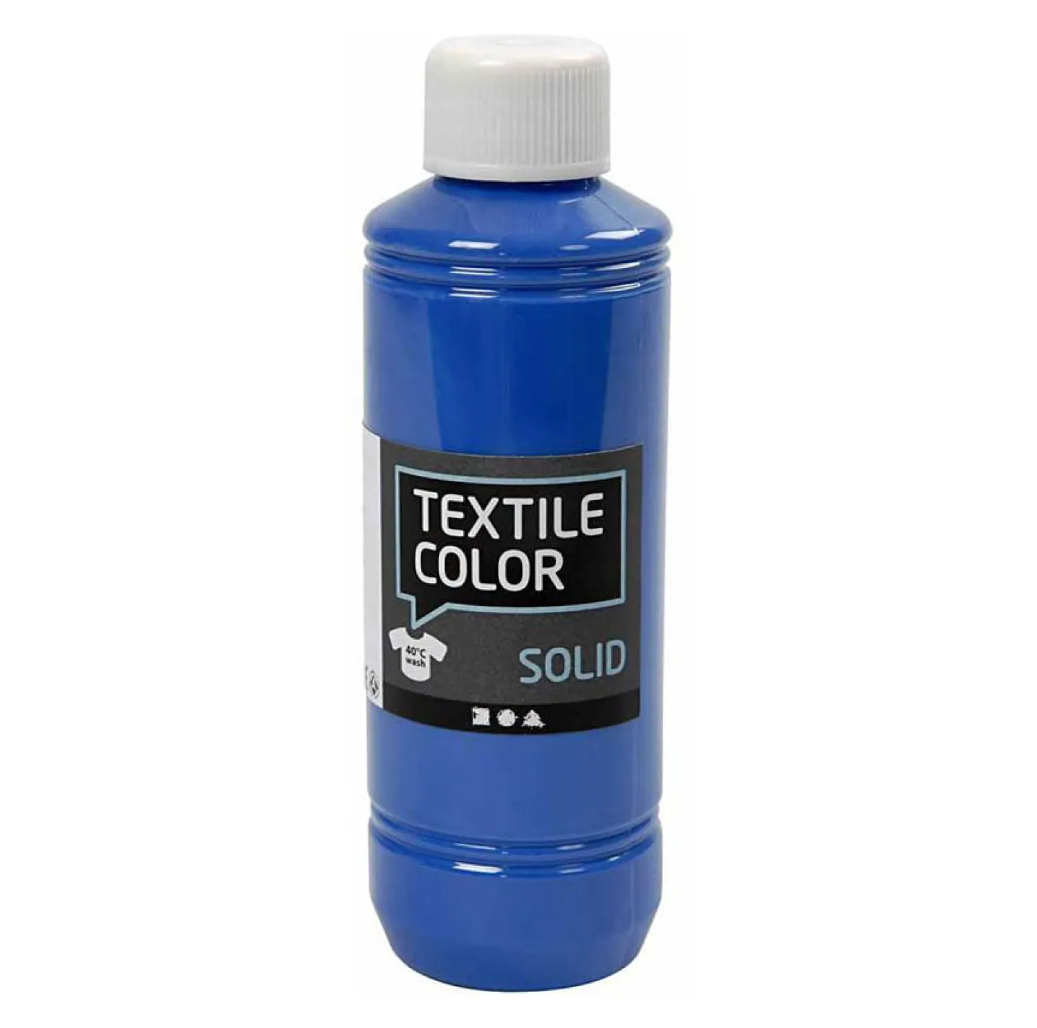 Textile Color Dekkende Textielverf - Brilliant Blauw, 250ml>Creativ Company Best