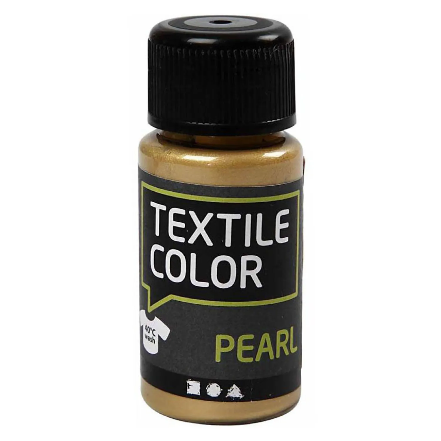 Textile Color Dekkende Textielverf - Goud Parelmoer, 50ml-Creativ Company Sale