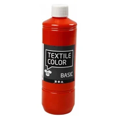 Textile Color Semi-dekkende Textielverf - Oranje, 500ml-Creativ Company Discount