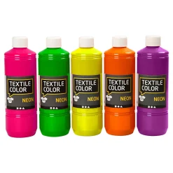 Textile Color Semi-dekkende Textielverf, 5x500ml>Creativ Company