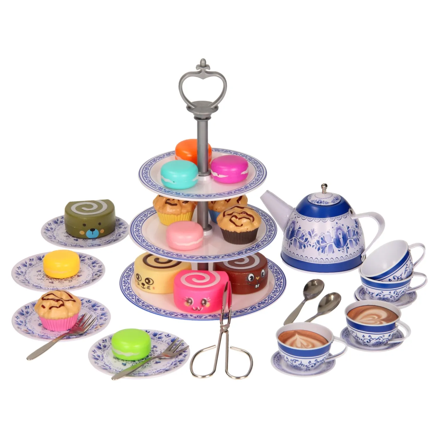 Theeset met Etagère- Hot