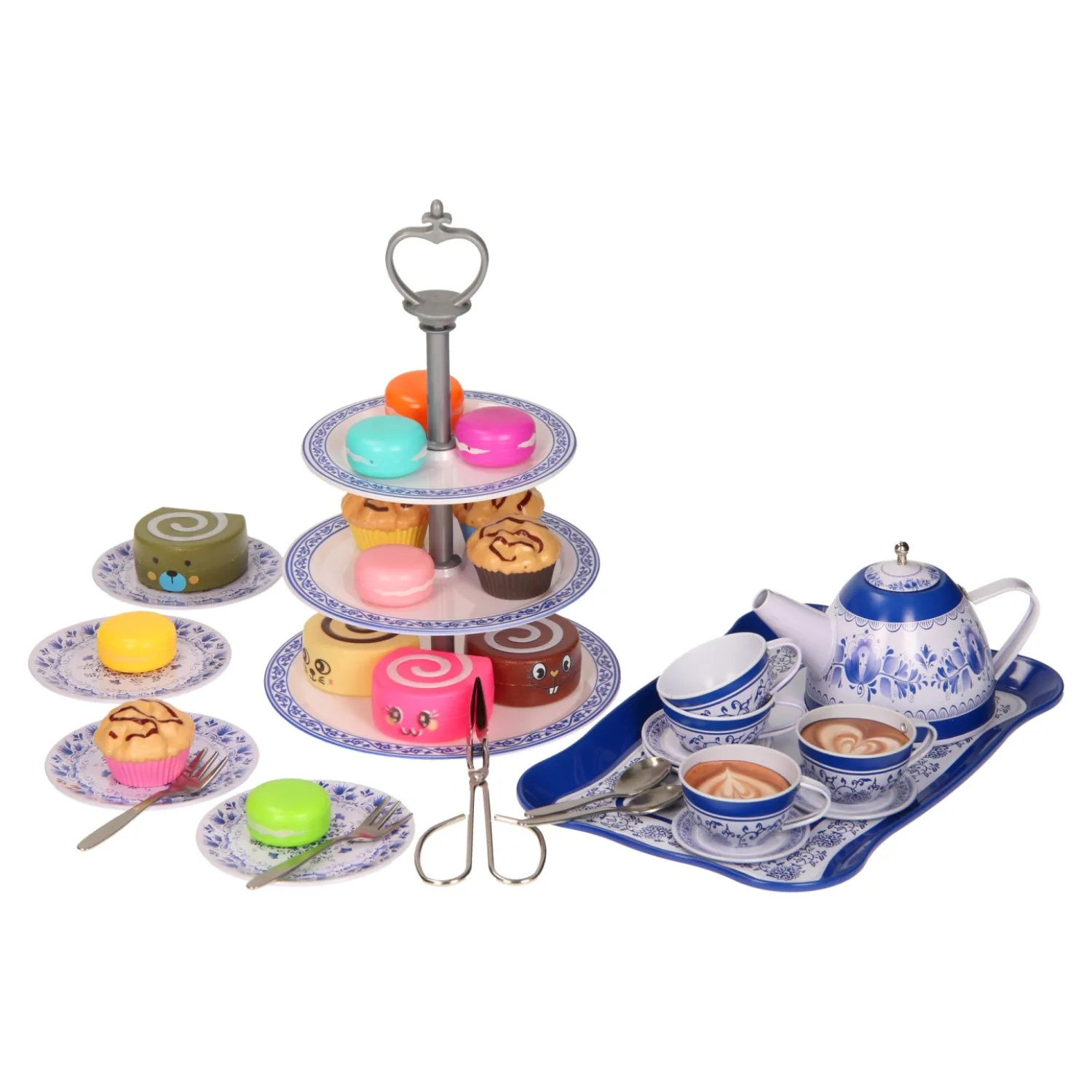 Theeset met Etagère- Hot