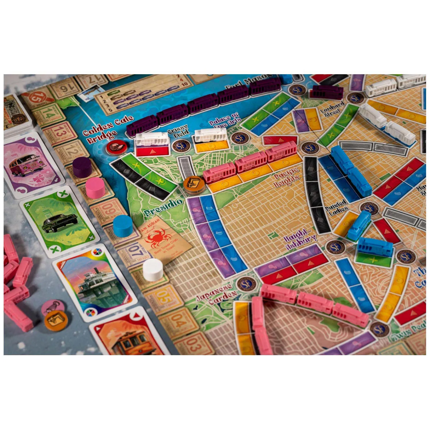 Asmodee Ticket to Ride - San Francisco Bordspel New