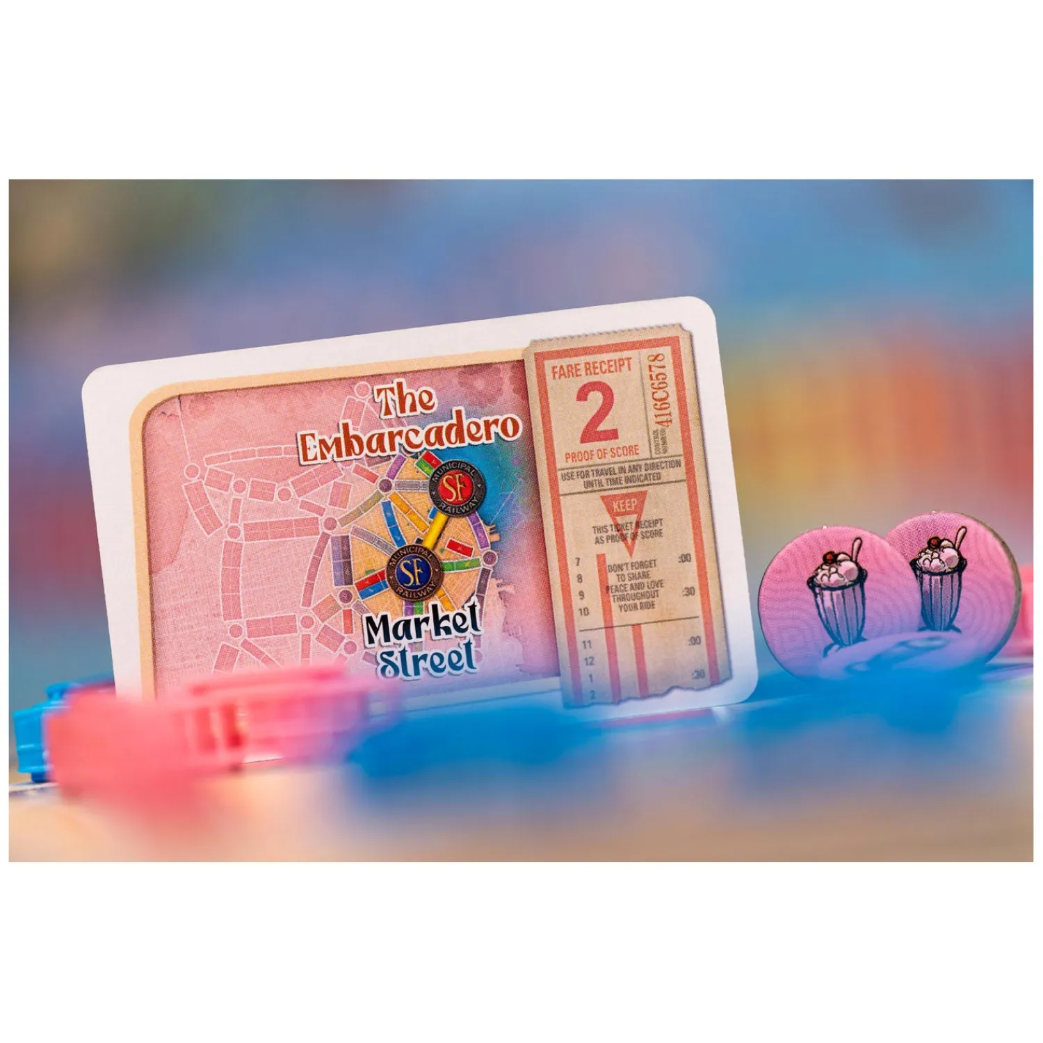 Asmodee Ticket to Ride - San Francisco Bordspel New