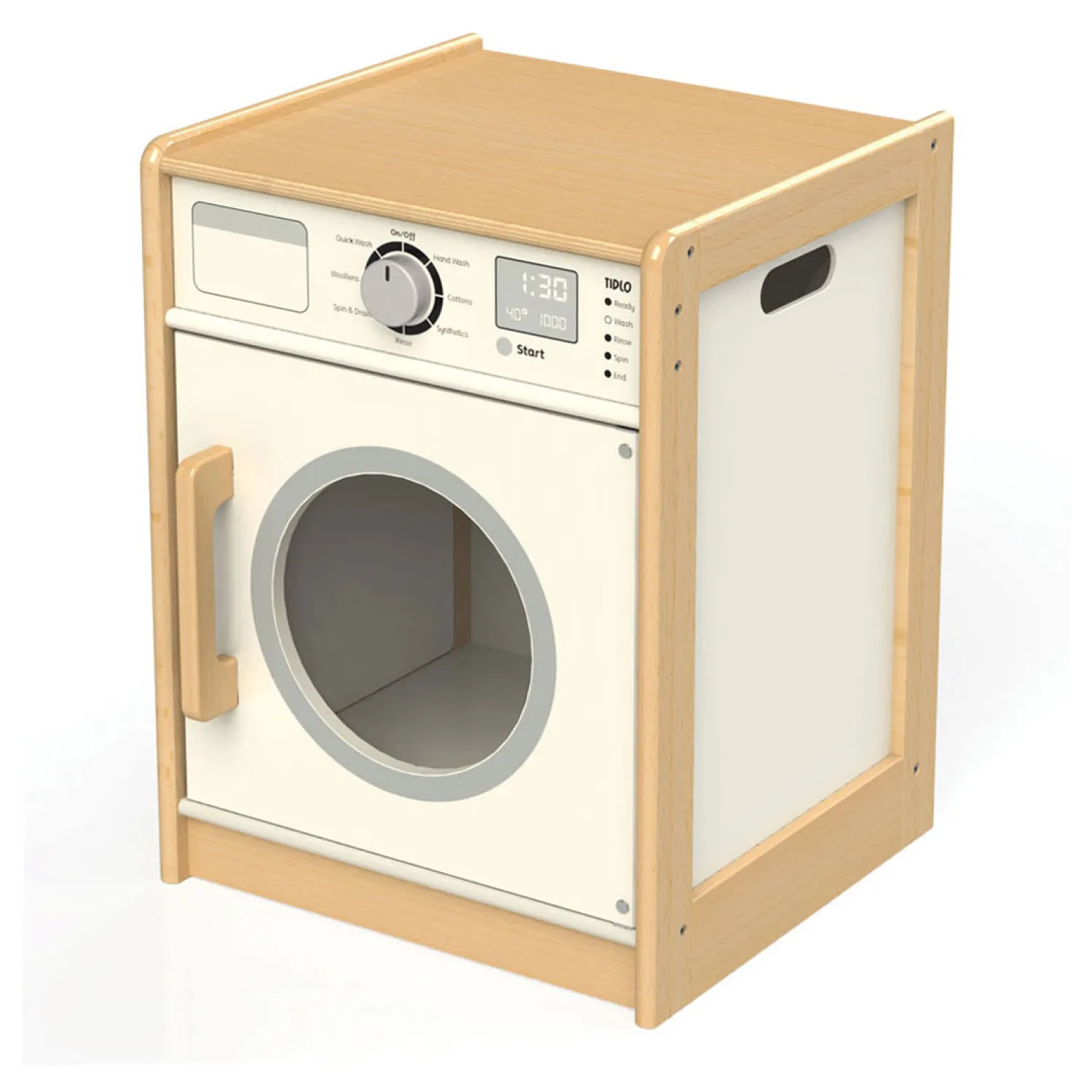 Tidlo Educatief Houten Speelgoed Wasmachine