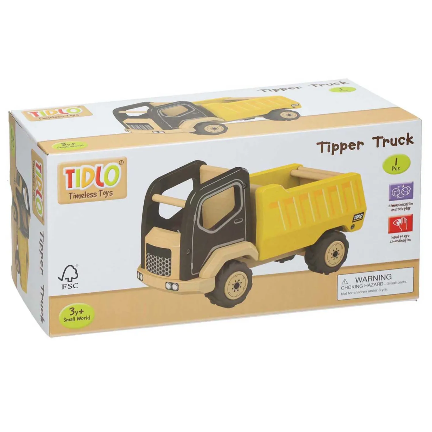 Tidlo Houten Kiepvrachtwagen Hot