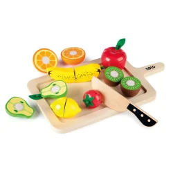 Houten Snijfruit Speelset, 16dlg.-Tidlo Sale