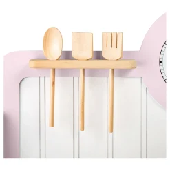 Tidlo Houten Speelkeuken Landelijk Roze, 7dlg. Hot