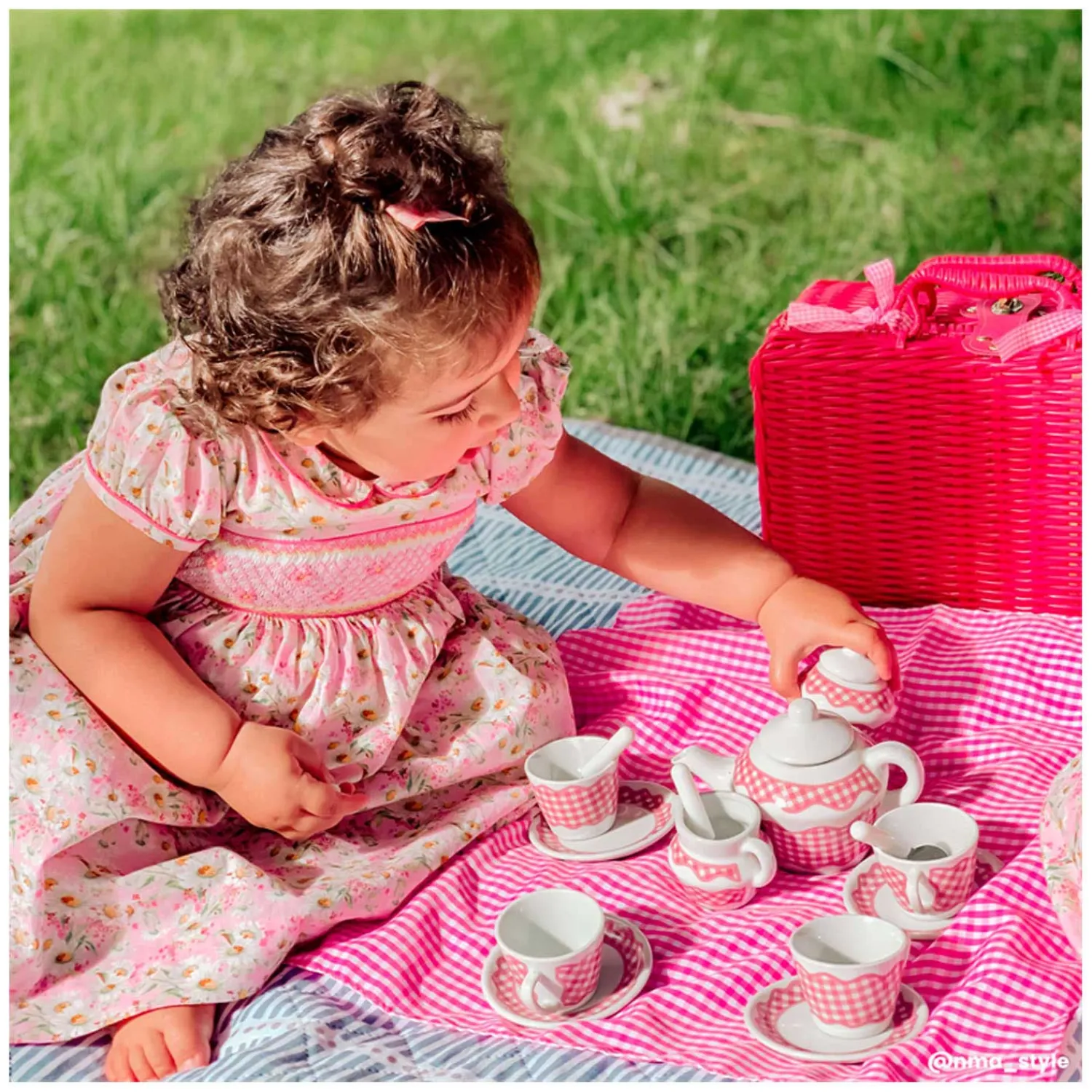Tidlo Picnickset in Roze Koffer Online