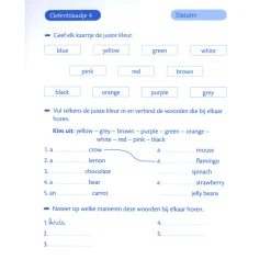 Deltas Tijd voor huiswerk Oefenblaadjes Engels 10-12 jr Outlet