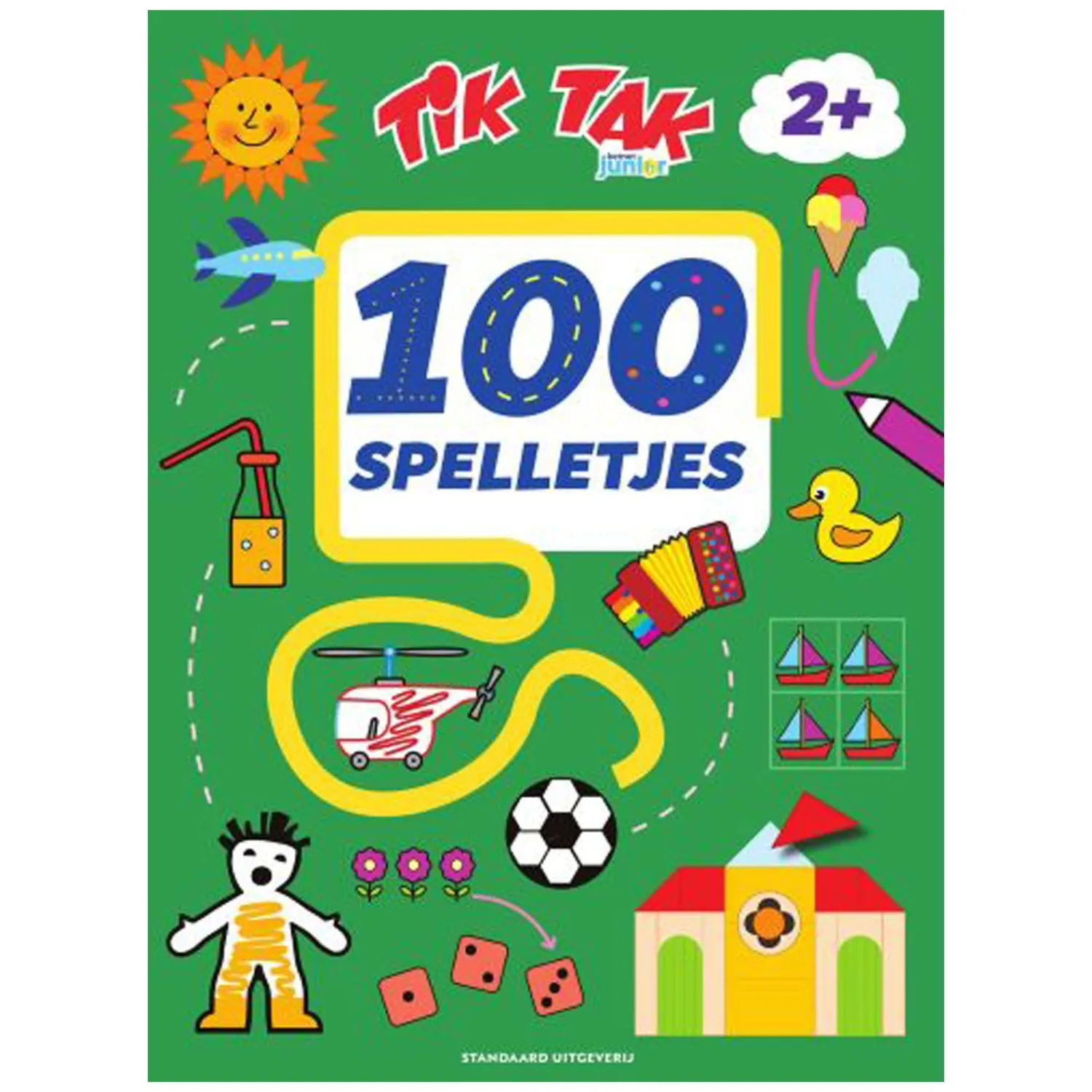 WPG Uitgevers Tik Tak 100 Spelletjes