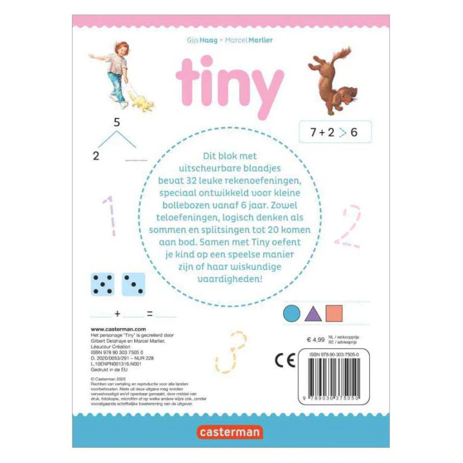 Tiny Oefenblok - Ik leer rekenen 6+>Standaard Uitgeverij Best