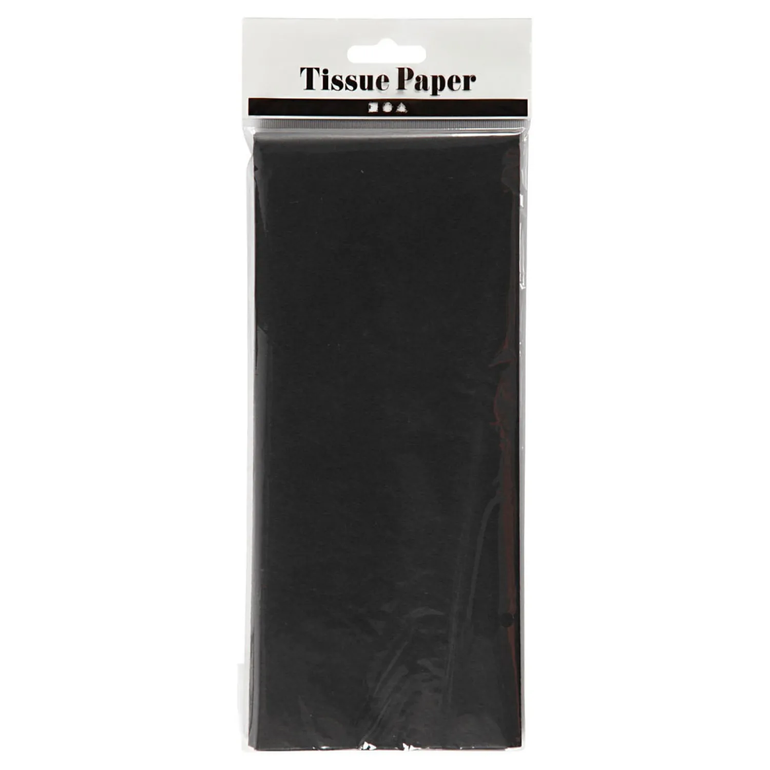 Creativ Company Tissuepapier Zwart 10 Vellen 14 gr, 50x70cm New