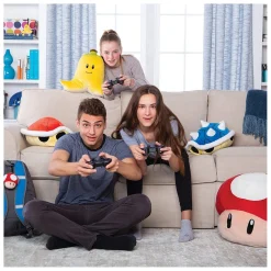 Tomy Mocchi Mocchi Mega Super Mario Mushroom Pluchen Knuffel New