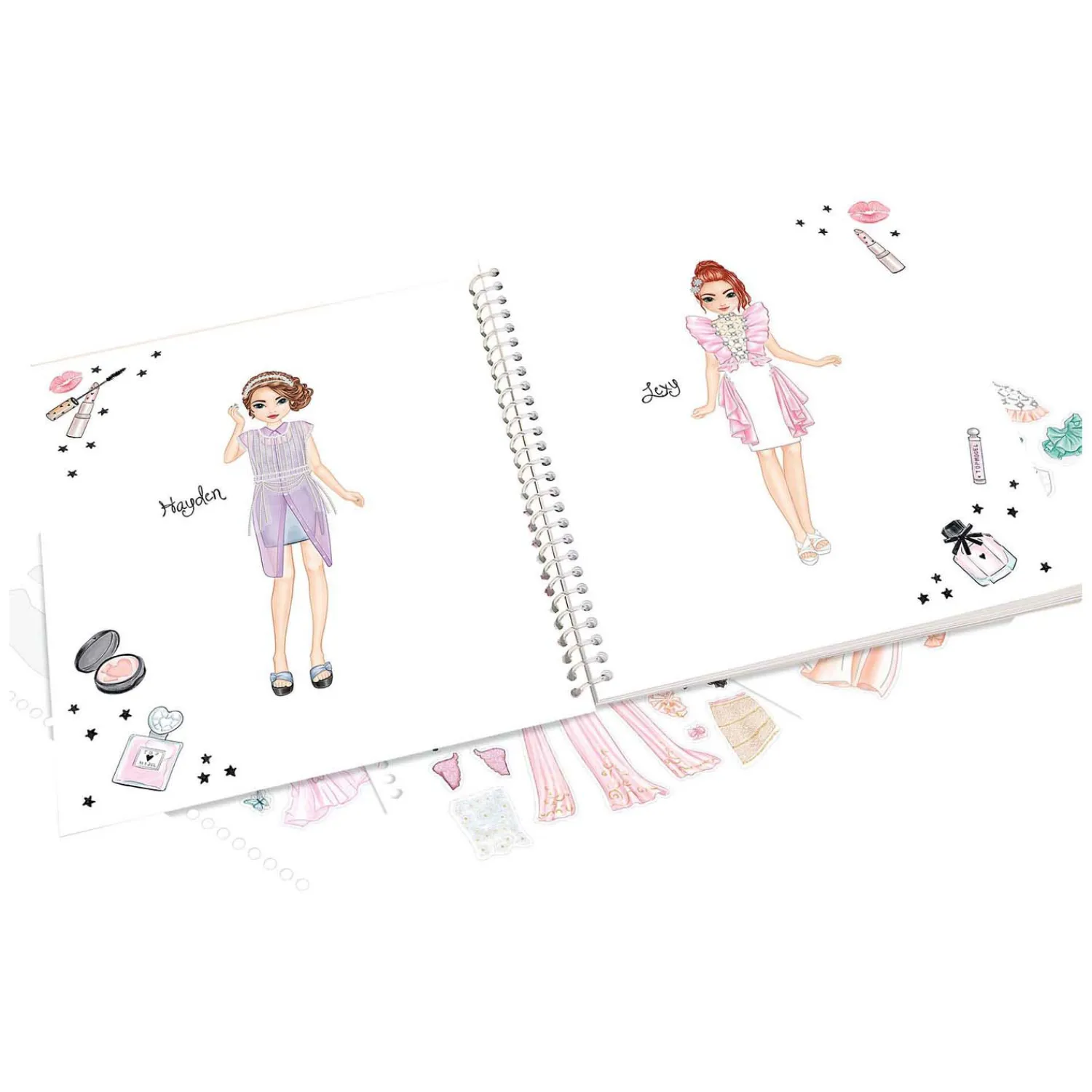 Create Your Glam Kleurboek>TOPModel