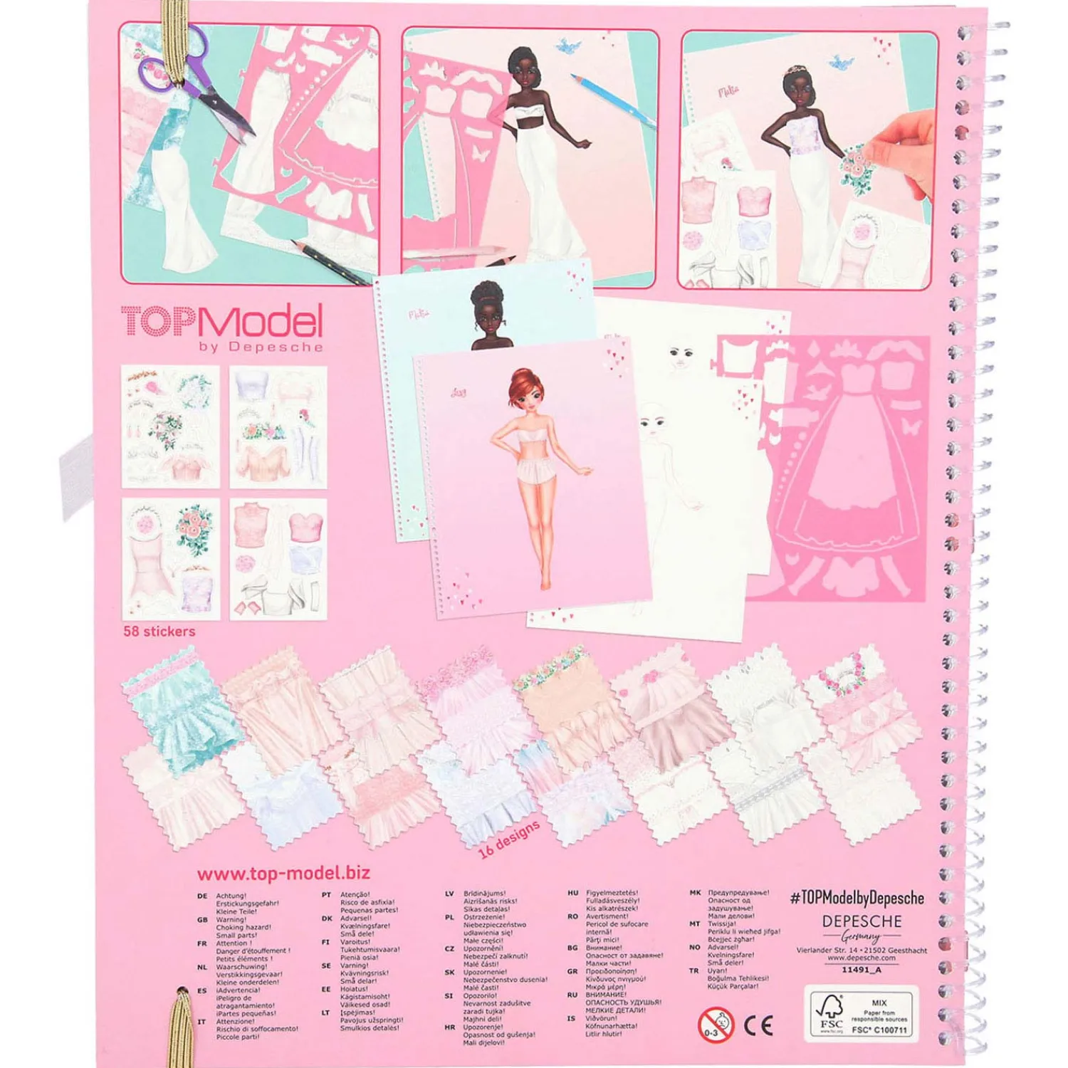 Create your Wedding Special Kleurboek-TOPModel Outlet