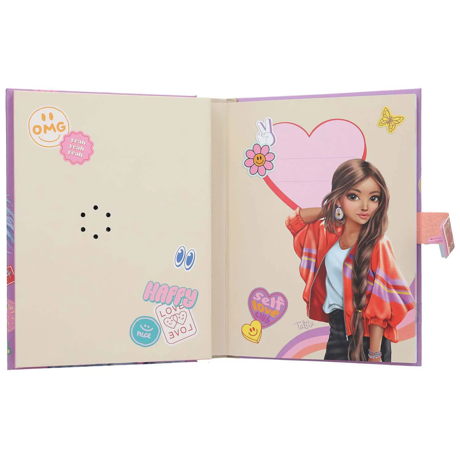 Dagboek met Code en Geluid Girl Power>TOPModel Discount