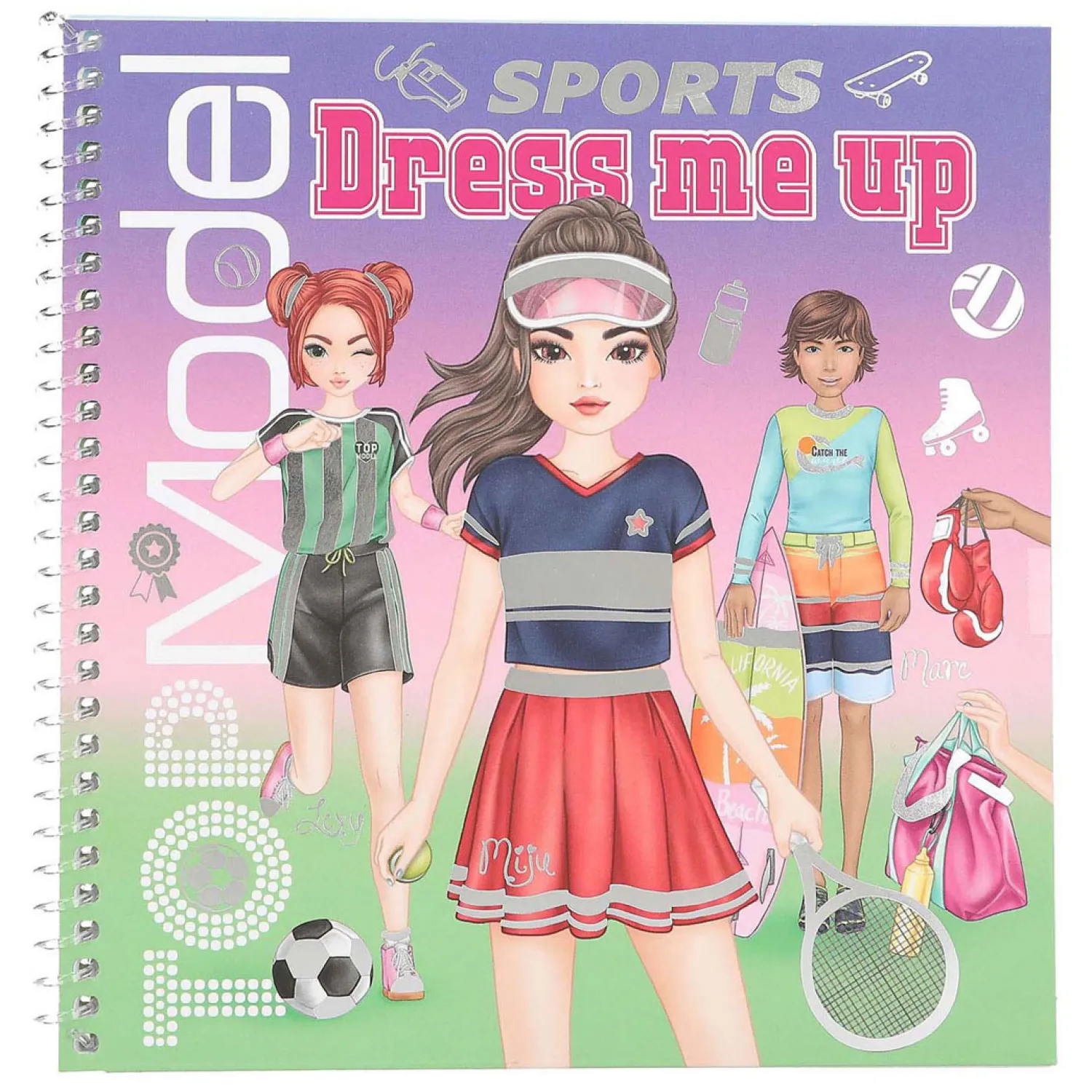 Dress Me Up Stickerboek Sport-TOPModel Outlet