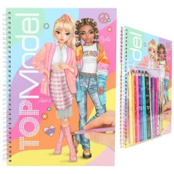 Kleurboek met Potloden>TOPModel New
