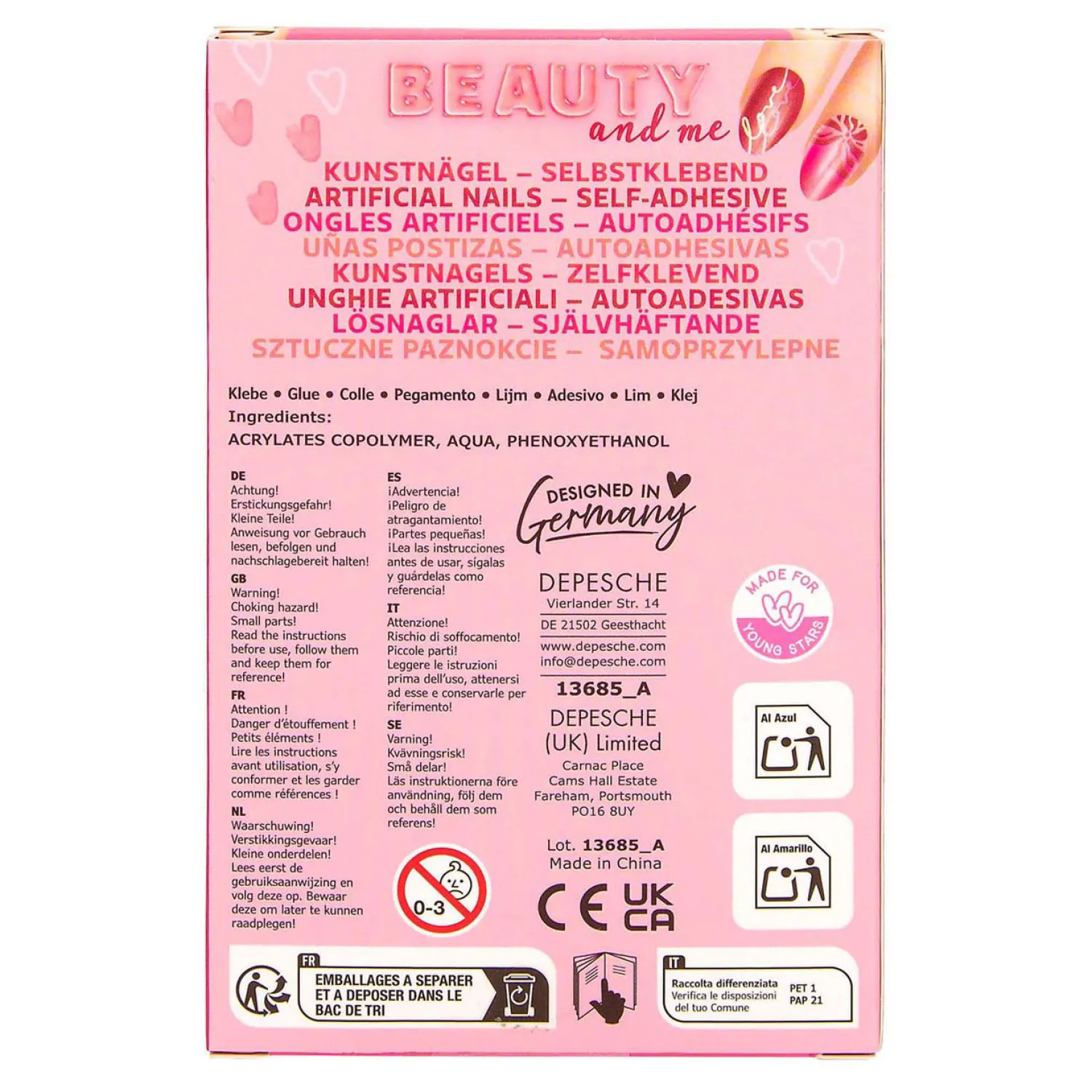 TOPModel Kunstnagels Beauty & Me-Depesche New