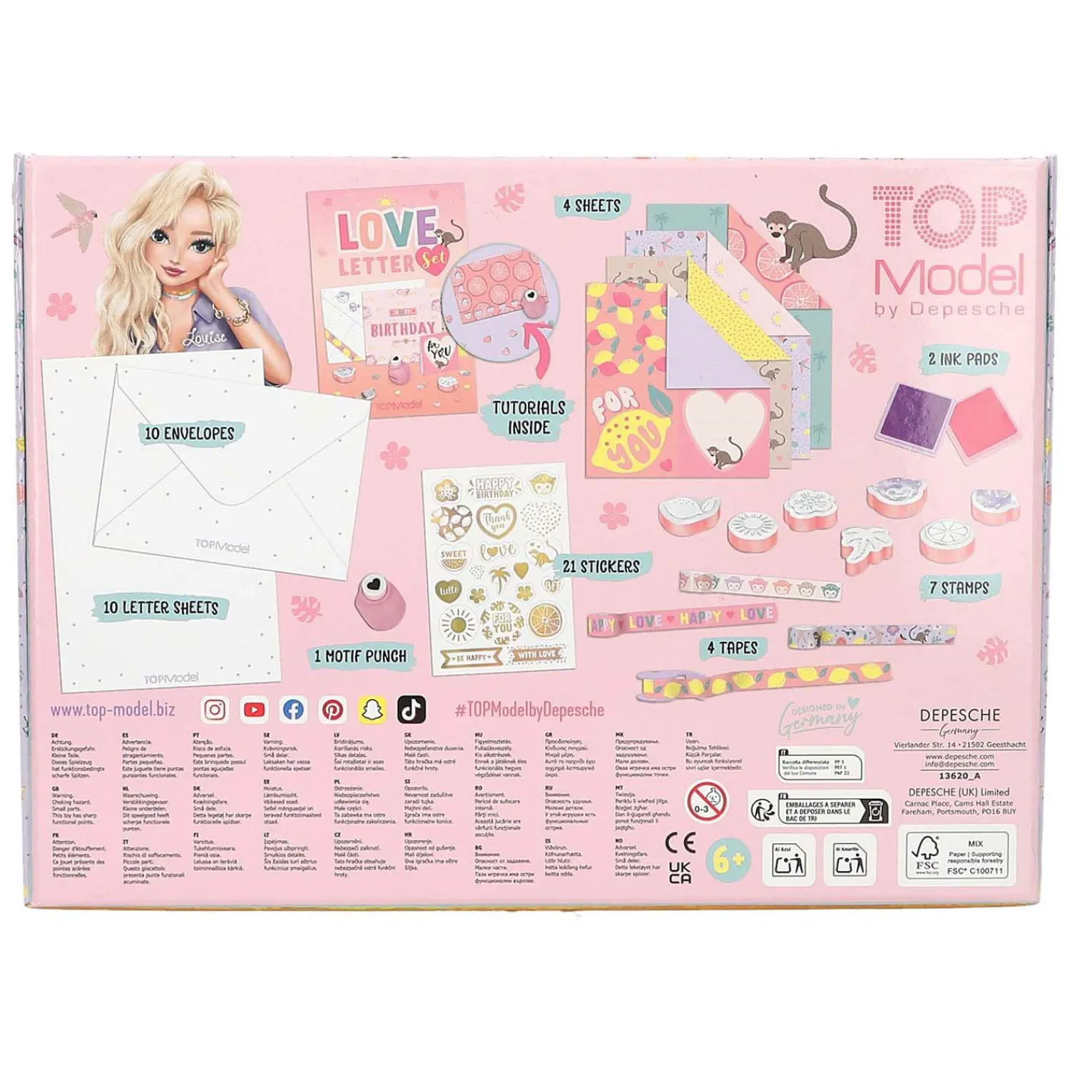 TOPModel Love Letter Set Juice-Depesche Discount