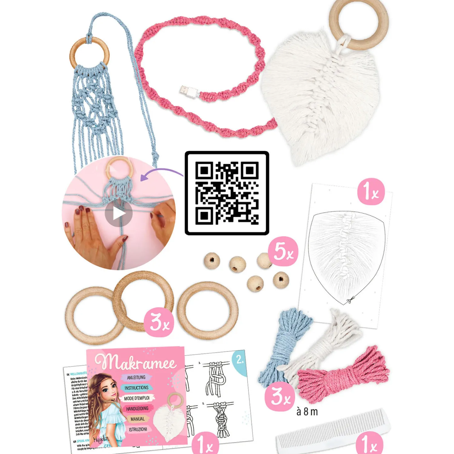 TOPModel Macrame Set DIY Outlet