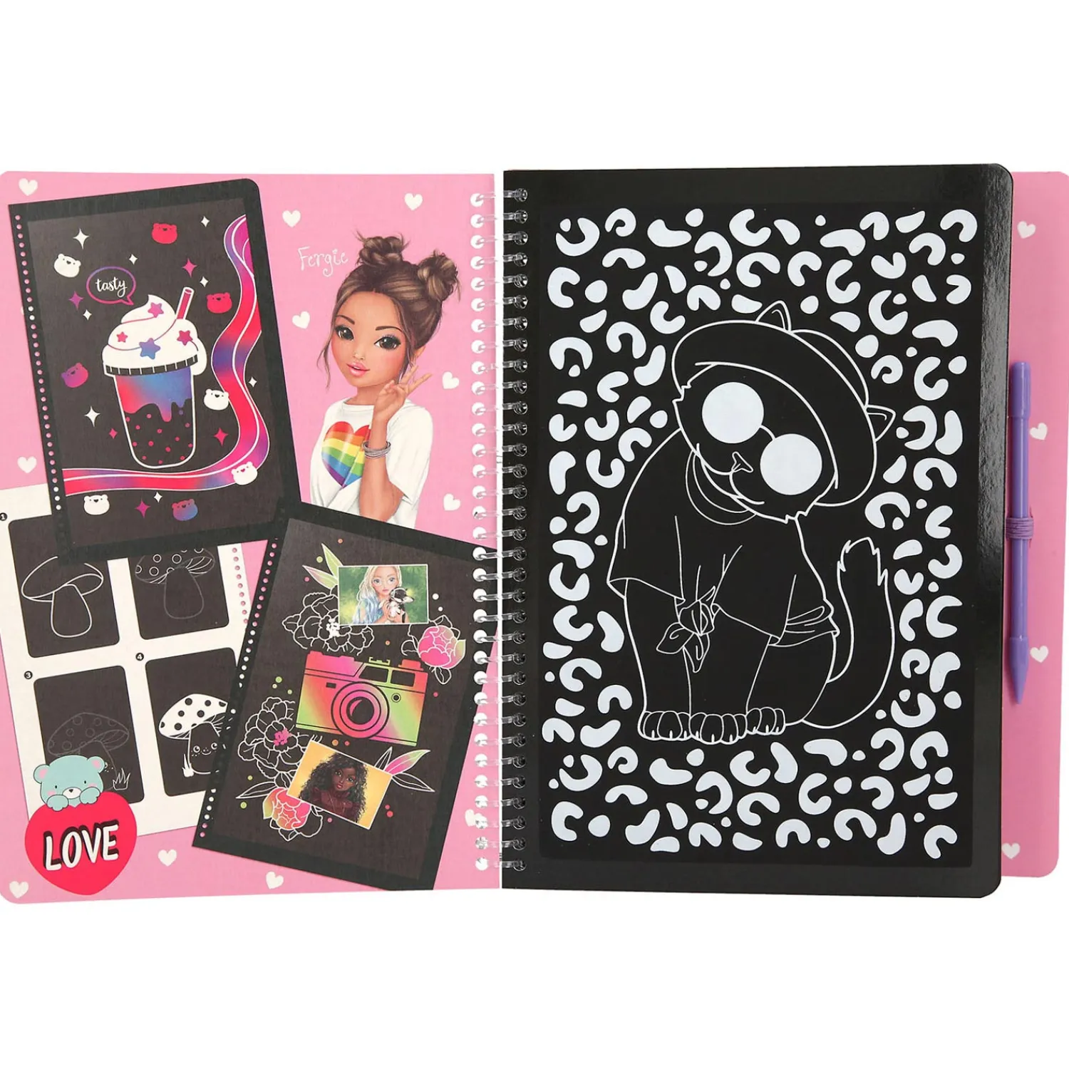 TOPModel Magisch Scratch Boek Outlet