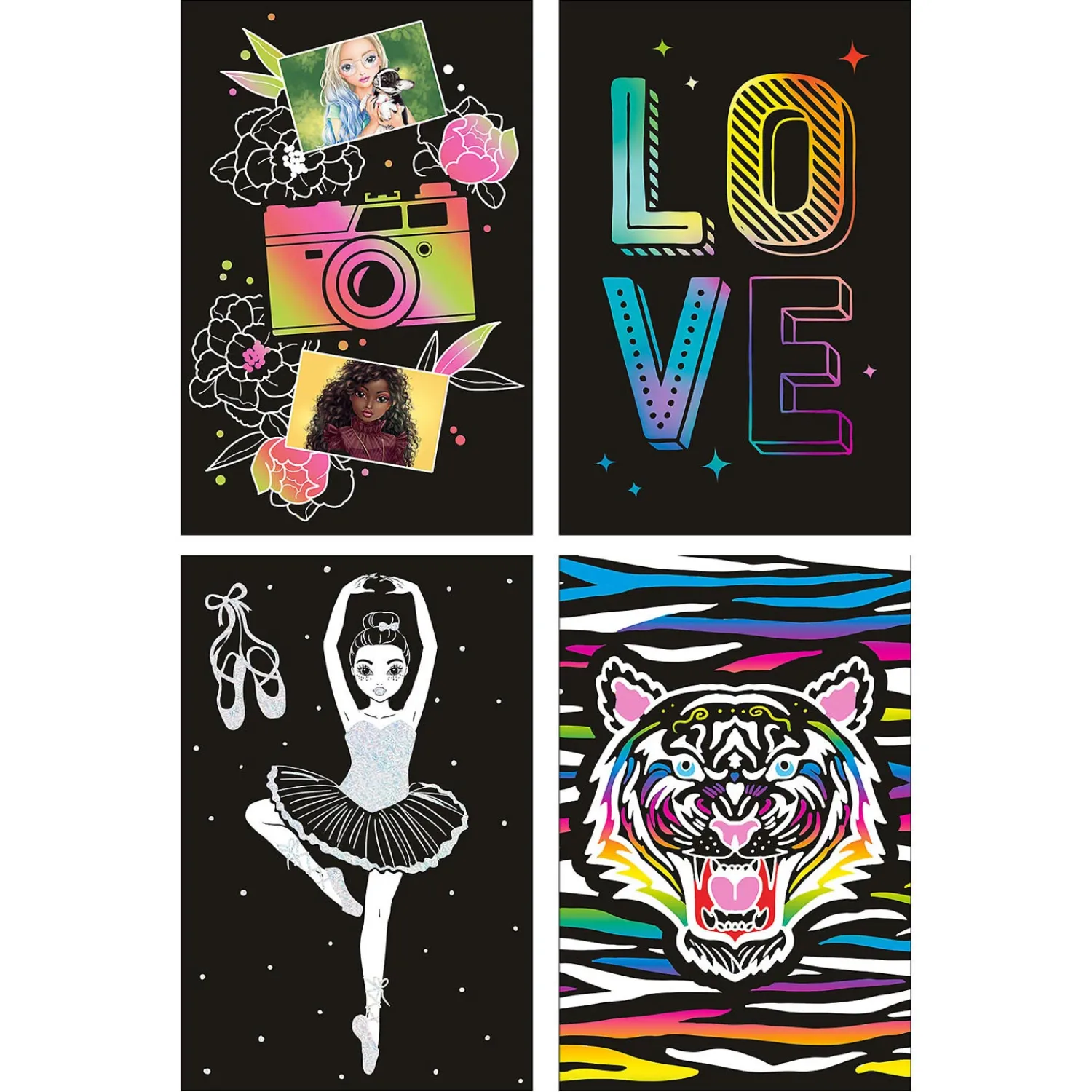 TOPModel Magisch Scratch Boek Outlet